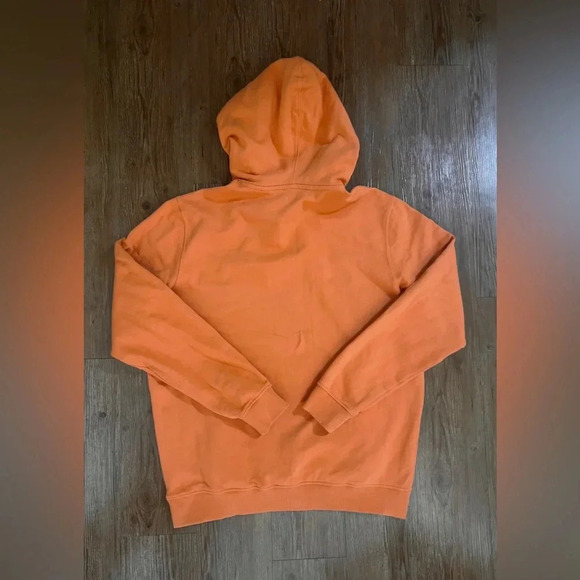 Guess Men's Saffron Peach Zadook Long‎ Sleeve Hoodie Size Large - Picture 5 of 9
